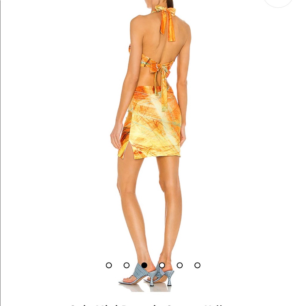 Farai London Gaia Mini Dress cut outs